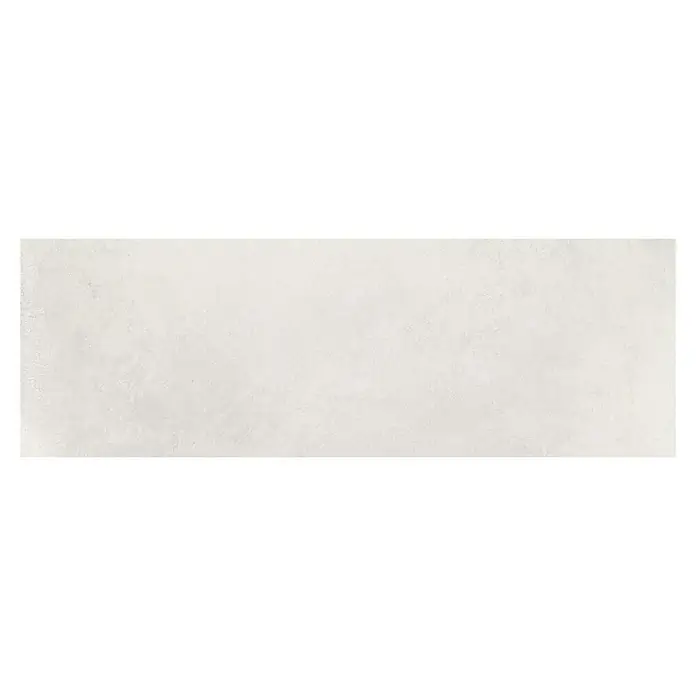 Revestimiento de pared Madox - 30 x 90 cm, Blanco, Rectificado, Efecto cemento - Vista superior