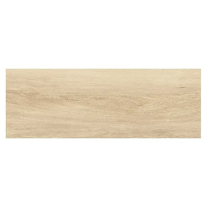 Pavimento cerámico Atelier - 23,5 x 66,2 cm, Natural, Estilo madera - Vista superior