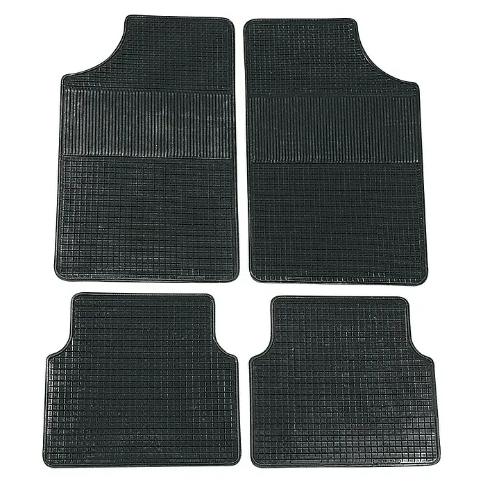 Juego de alfombrillas para vehículo Bingo - 4 piezas, Negro, Apto para: Coches - Vista descendente