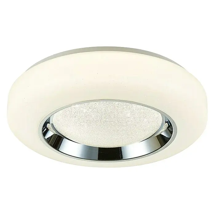 Ferotehna LED stropna svjetiljka Shiny Sky - 72 W, Srebrne boje, Topla bijela - Pogled odozdo
