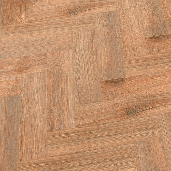 Pavimento porcelánico Maui - 23,3 x 120 cm, Caramelo, Estilo madera - Primer plano