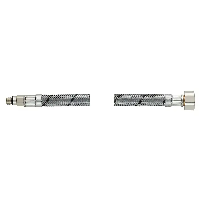 Flexo Priključno crijevo - ⅜″, Duljina: 50 cm, M8 - Pogled sprijeda
