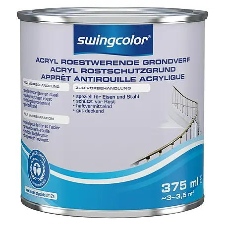 swingcolor  Grondverf Acryl Roestwerend Grijs