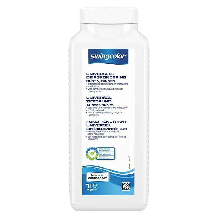 swingcolor Diepgrondering Universeel - Kleurloos, 1 l - Vooraanzicht