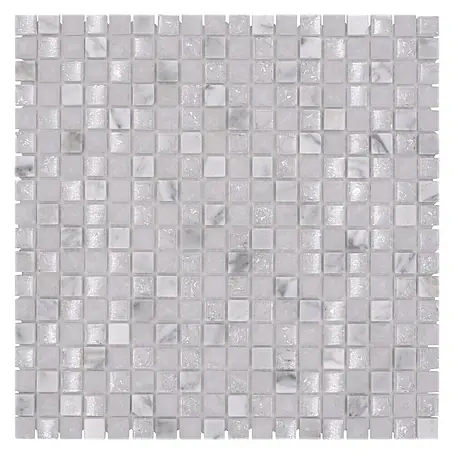 Mozaïektegel vierkant glas Mix XIC 1011