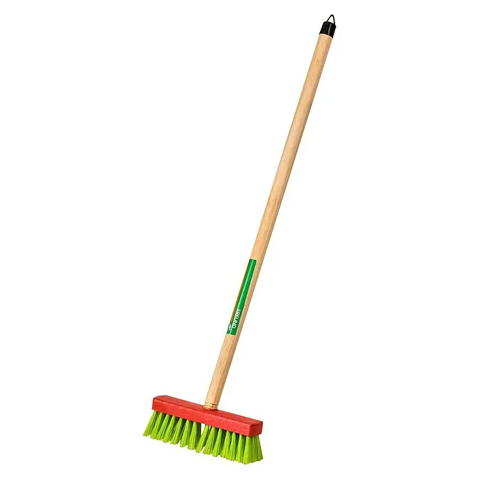 Freund Victoria Kinder-Besen - Länge Stiel: 70 cm, Arbeitsbreite: 20 cm - Diagonale Ansicht