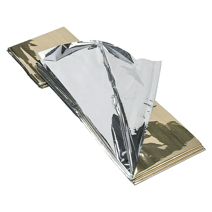 UniTEC Rettungsdecke - 210 x 160 cm - Diagonale Ansicht