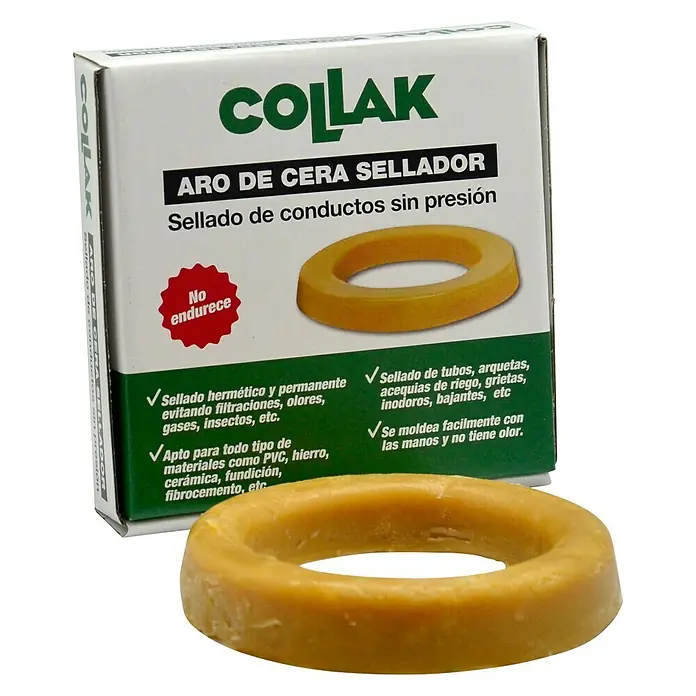 Collak Masilla selladora aro de cera - Apto para: WCs - Vista angular