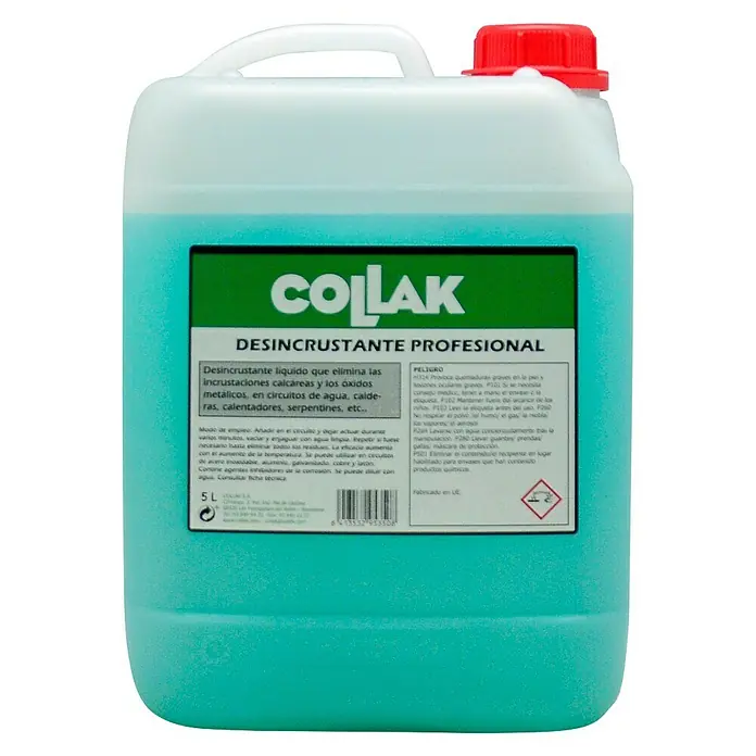 Collak Producto desincrustante para calderas y circuitos de agua -  - Vista frontal