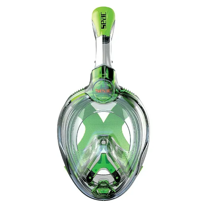 Seac Sub Máscara de Snorkel Magica - Apto para: Niños, Silicona, Verde - Vista frontal
