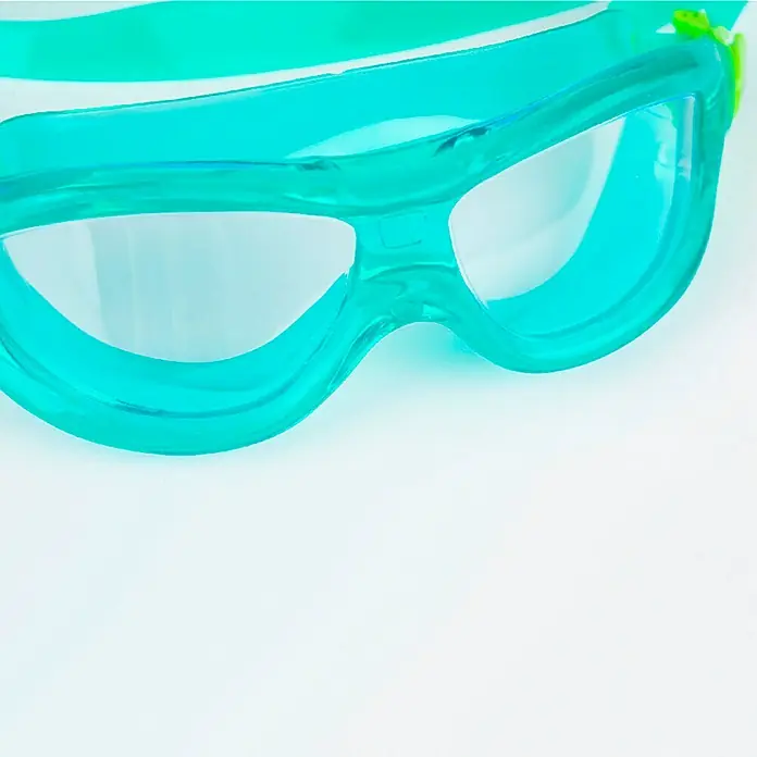 Seac Sub Gafas de natación Matt - Apto para: Niños, Lentes ahumadas, Turquesa - Primer plano