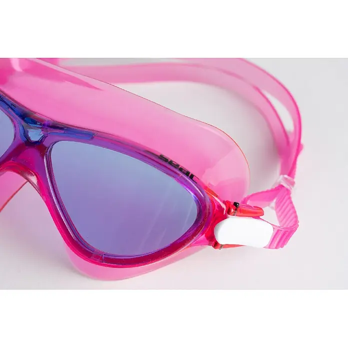 Seac Sub Gafas de natación Riky - Rosa, Apto para: Niños, Lentes transparentes - Primer plano