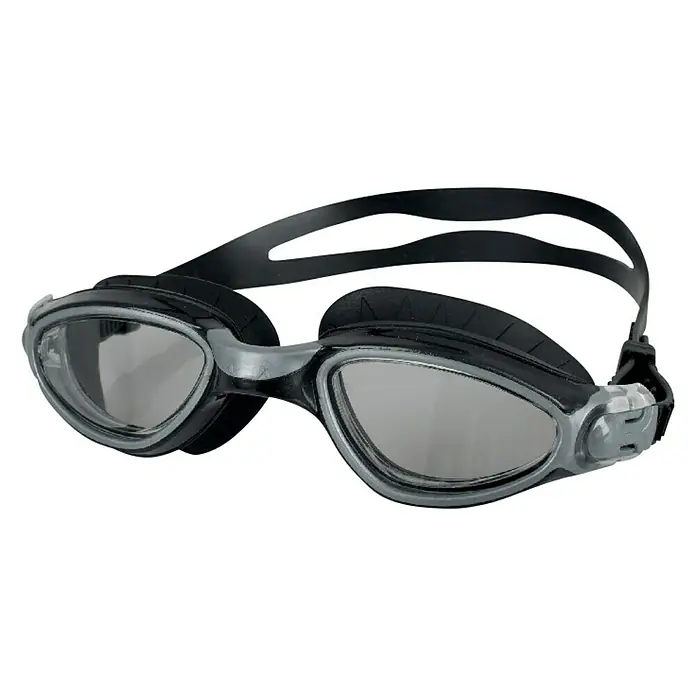 Seac Sub Gafas de natación Axis - Negro/Plateado, Lentes ahumadas - Vista angular