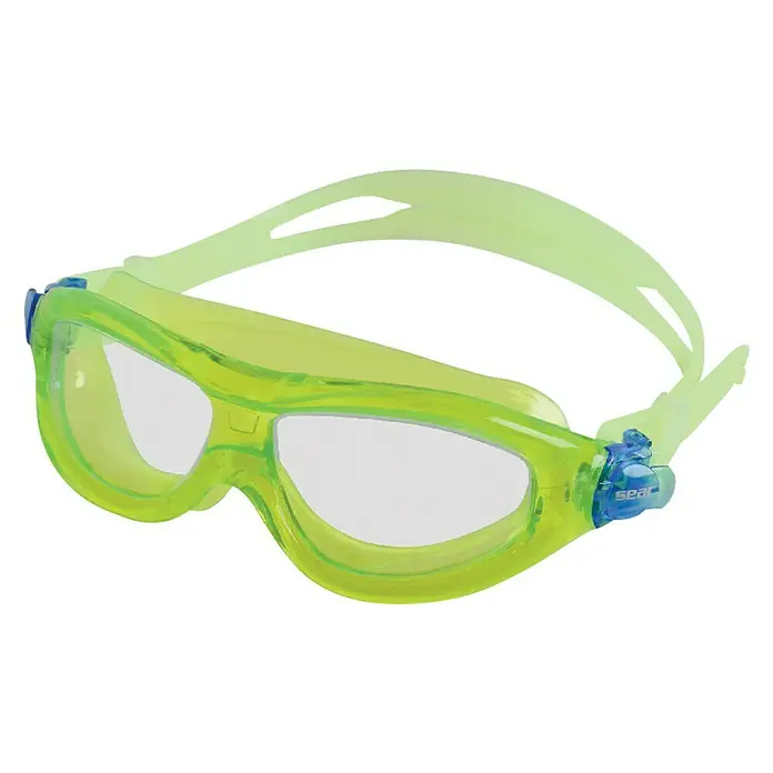 Seac Sub Gafas de natación Matt - Verde, Apto para: Niños, Lentes transparentes - Vista angular