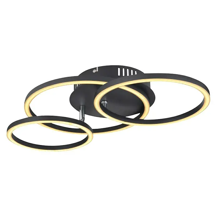 Globo LED stropna svjetiljka Kendy - 30 W, D x Š x V: 50 x 30 x 9,5 mm, Topla bijela - Pogled odozdo