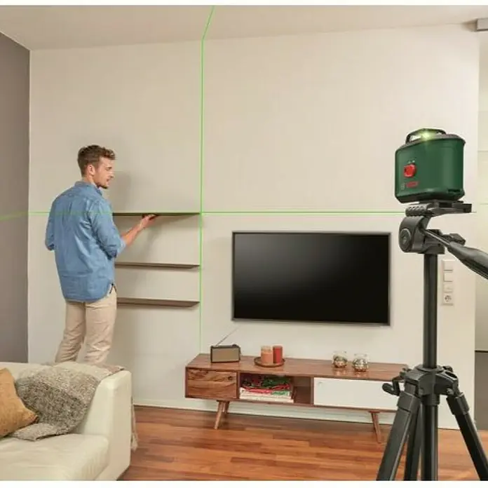 Bosch Universal Križni laserski nivelir Universal Level 360 - Maksimalni radni prostor: 12 m, Sa stativom - Proizvod u upotrebi
