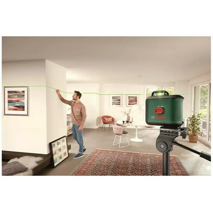 Bosch Universal Križni laserski nivelir Universal Level 360 - Maksimalni radni prostor: 12 m, Sa stativom - Proizvod u upotrebi