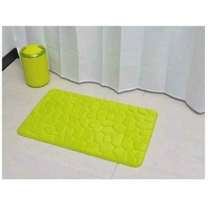 Kupaonski tepih Tendance - 80 x 50 cm, Zelene boje - Živopisni prikaz