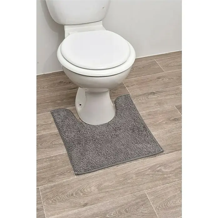 Kupaonski tepih Tendance - 45 x 50 cm, Sive boje - Živopisni prikaz