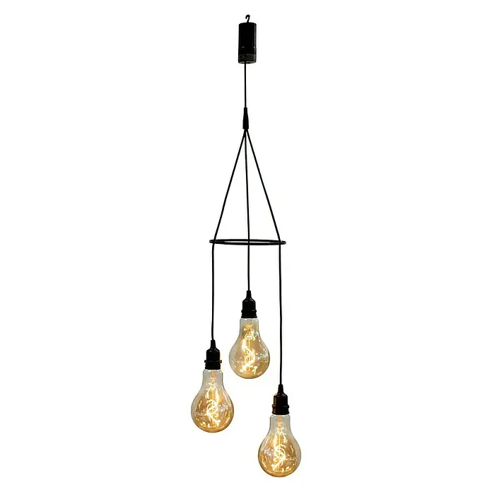 New Garden Lámpara colgante sin cables Chiara - 4,5 W, L x An x Al: 10 x 17,5 x 65 cm, E27 - Vista frontal