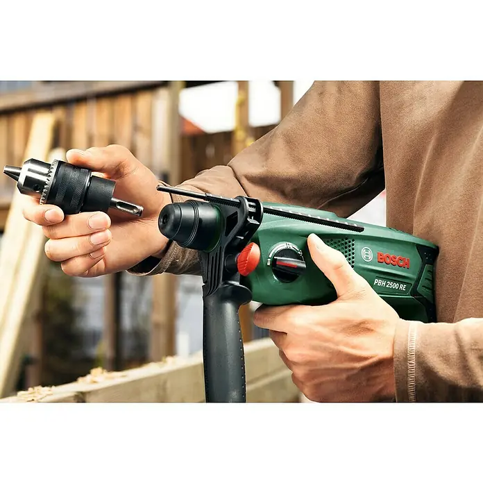 Bosch Bohrhammer PBH 2500 SRE - 600 W, Max. Schlagzahl: 5.000/min - Anwendungsbeispiel
