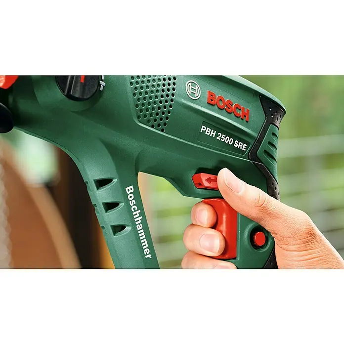Bosch Bohrhammer PBH 2500 SRE - 600 W, Max. Schlagzahl: 5.000/min - Anwendungsbeispiel