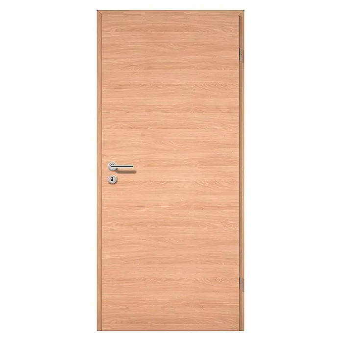 Geta Door Sobna vrata Lamineo GLN 42Q - D x Š x V: 39 x 650 x 2.000 mm, DIN desno, Svijetli hrast - Pogled sprijeda