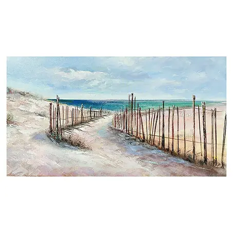 Cuadro pintado a mano Playa