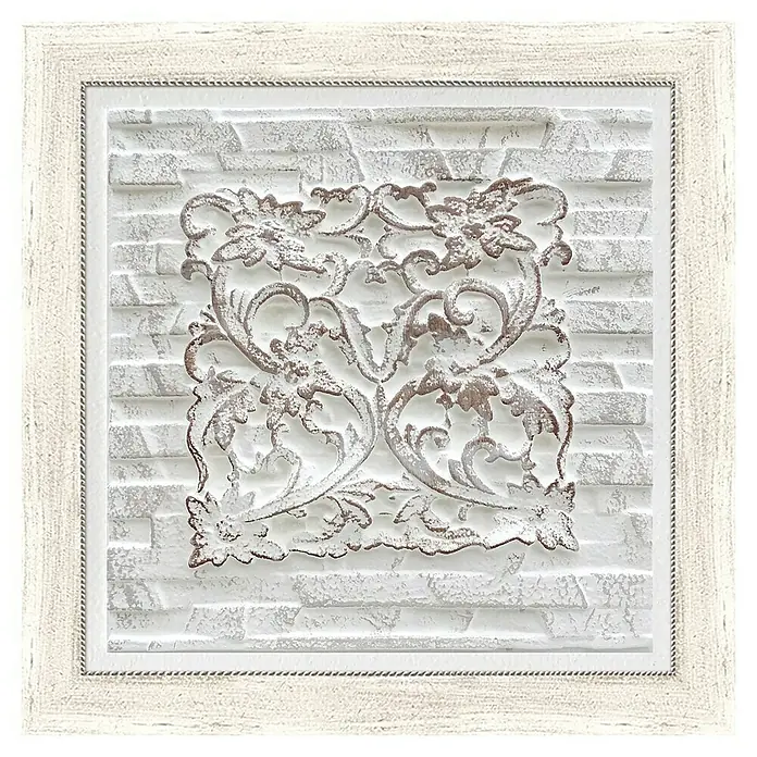 Cuadro Romantique - Decoración vegetal, An x Al: 66 x 66 cm - Vista frontal