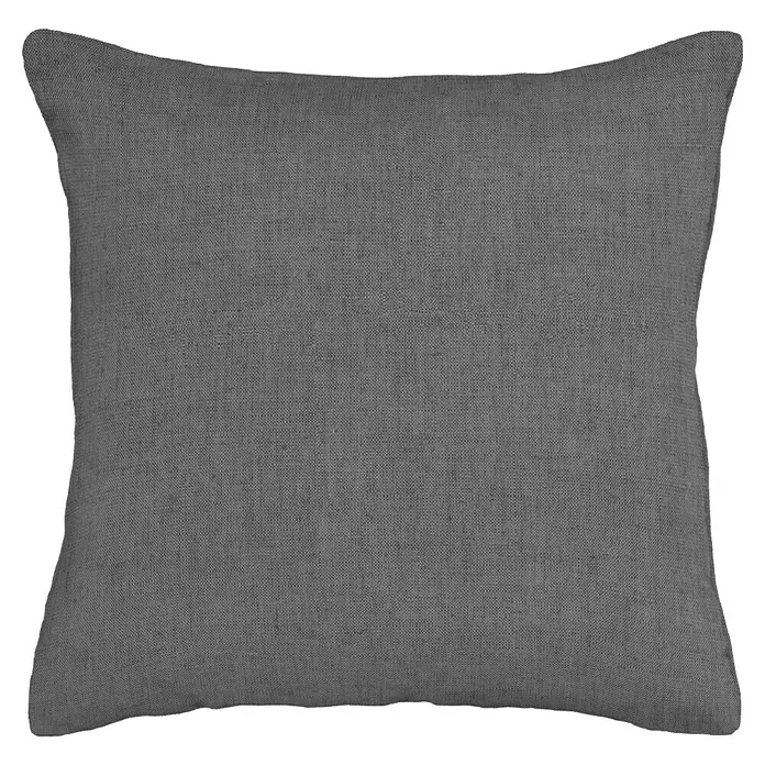 Cojín Kiron - Gris, 60 x 60 cm, 100% poliéster - Vista frontal