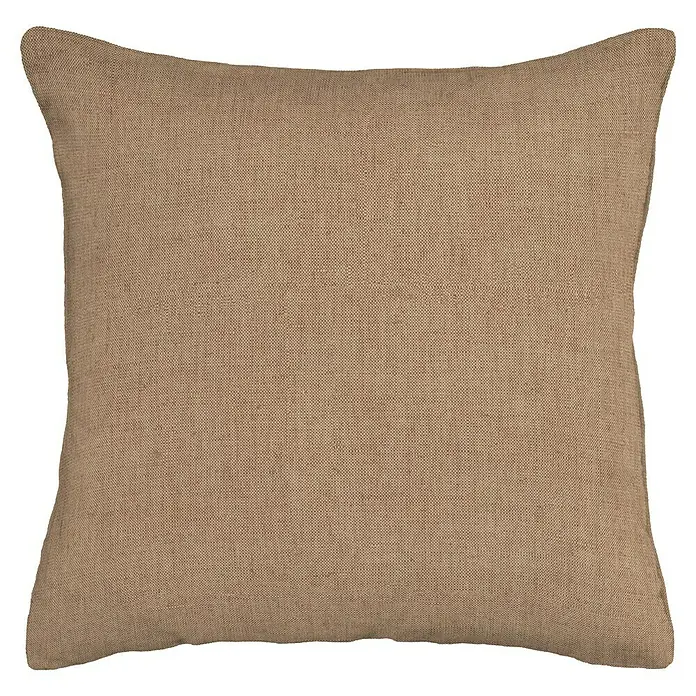 Cojín Kiron - Beige, 60 x 60 cm, 100% poliéster - Vista frontal