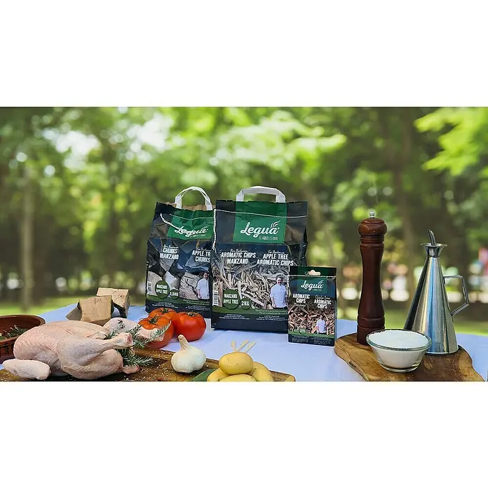 Chips ahumadores Manzano - Apto para: Barbacoa de carbón vegetal - Foto ambiente