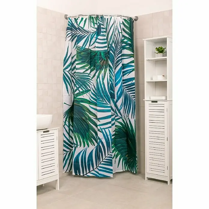 Zavjesa za tuš Tropicale - Š x V: 180 x 200 mm, Više boja - Živopisni prikaz