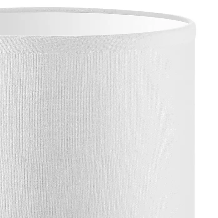 Home Sweet Home Lampenschirm Bling - Ø x H: 20 x 17 cm, Pure White, Baumwolle, Rund - Detailaufnahme