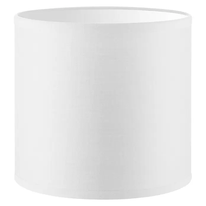 Home Sweet Home Lampenschirm Bling - Ø x H: 16 x 15 cm, Pure White, Baumwolle, Rund - Vorderansicht