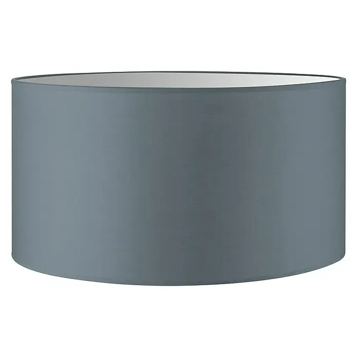 Home Sweet Home Lampenschirm Bling - Ø x H: 50 x 25 cm, Light Grey, Baumwolle, Rund - Vorderansicht