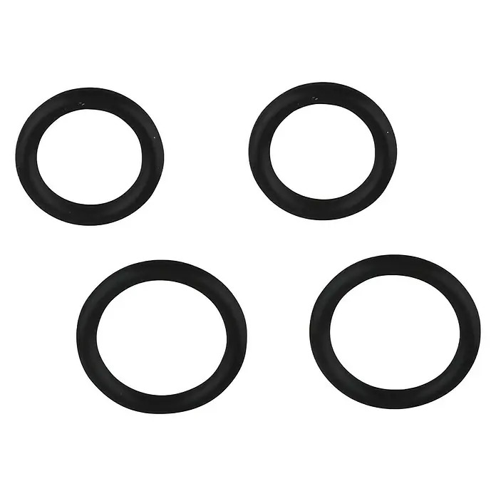 O-Ring-Sortiment - Geeignet für: Schwenkausläufe, 4 Stk., Gummi - Ansicht von oben