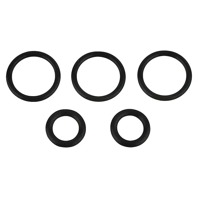 O-Ring-Set - Passend für: Grohe-Euromixkartusche, 5 Stk., Gummi - Ansicht von oben