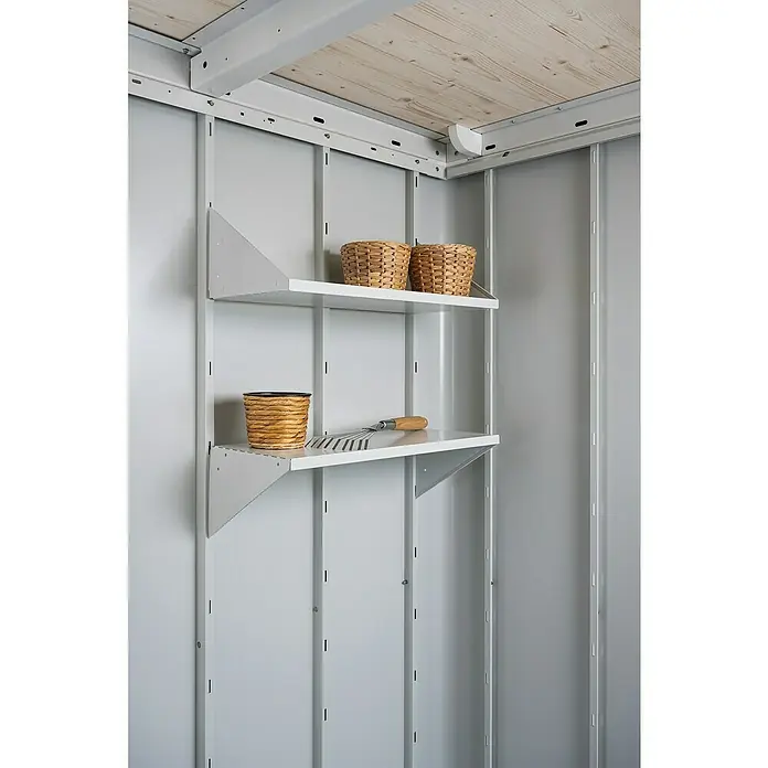 Biohort Regal-Set - 26 x 56 x 17,3 cm, 4 Stk., Passend für: Biohort Gerätehaus Neo - Stimmungsaufnahme