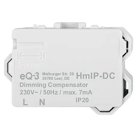 Homematic IP  Kompensator HmIP-DC für Dimmer