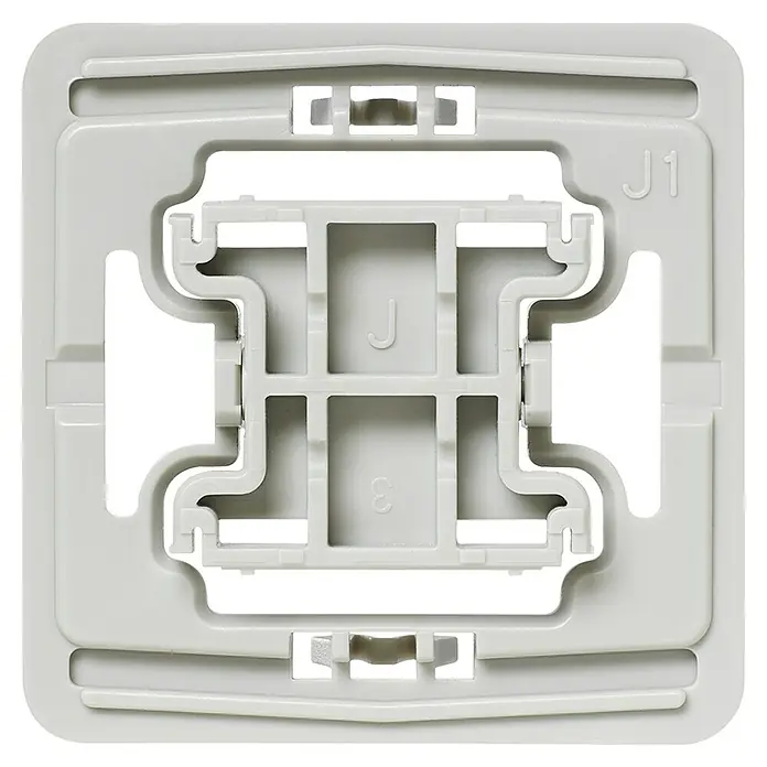 Homematic IP Adapter EQ3-ADA-J1 - 20 Stk., Passend für: Jung-Schalter LS 990/LS design/LS plus/CD universal/CD plus/CD 500 - Vorderansicht