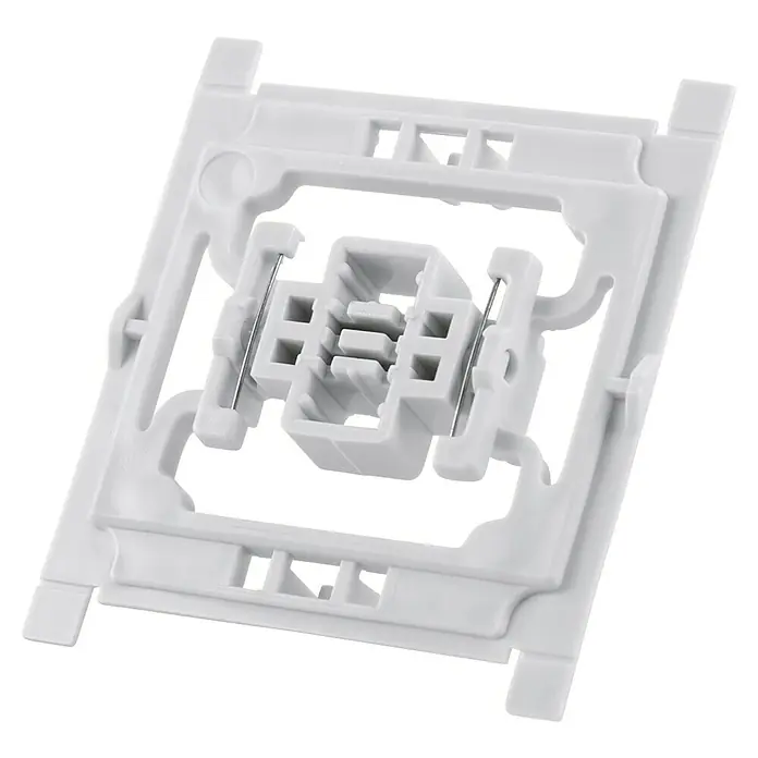 Homematic IP Adapter EQ3-ADA-S - 20 Stk., Passend für: Siemens Schalter DELTA miro/DELTA line/DELTA style - Diagonale Ansicht