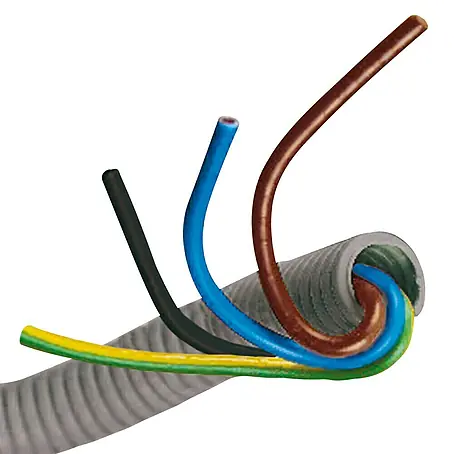 Flexibele buis Flex 2, grijs, 20 m