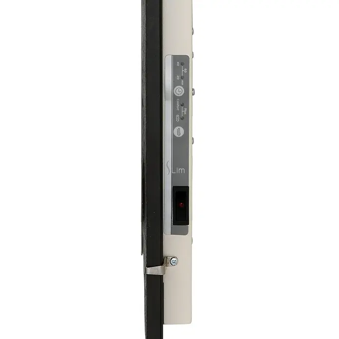 ClimaStar Speichersteinheizung Style - 500 W, Schieferschwarz, 100 x 25 x 4 cm - Detailaufnahme
