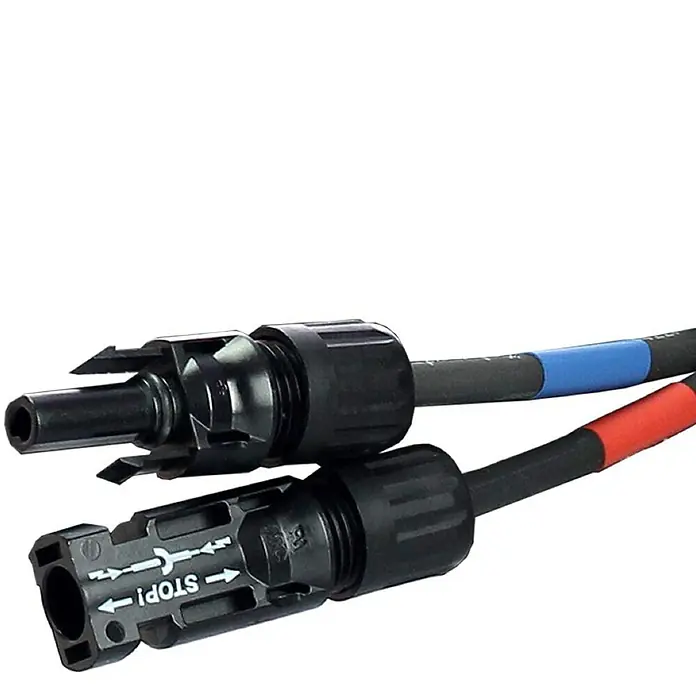 Offgridtec Verbindungskabel Solar - 8 m, 6 mm², MC-4-Stecker - Detailaufnahme