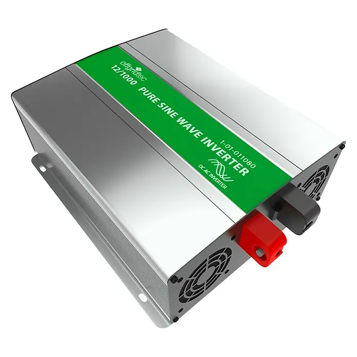 Offgridtec Spannungswandler PSI 12-1500 - 230/12 V - Diagonale Ansicht