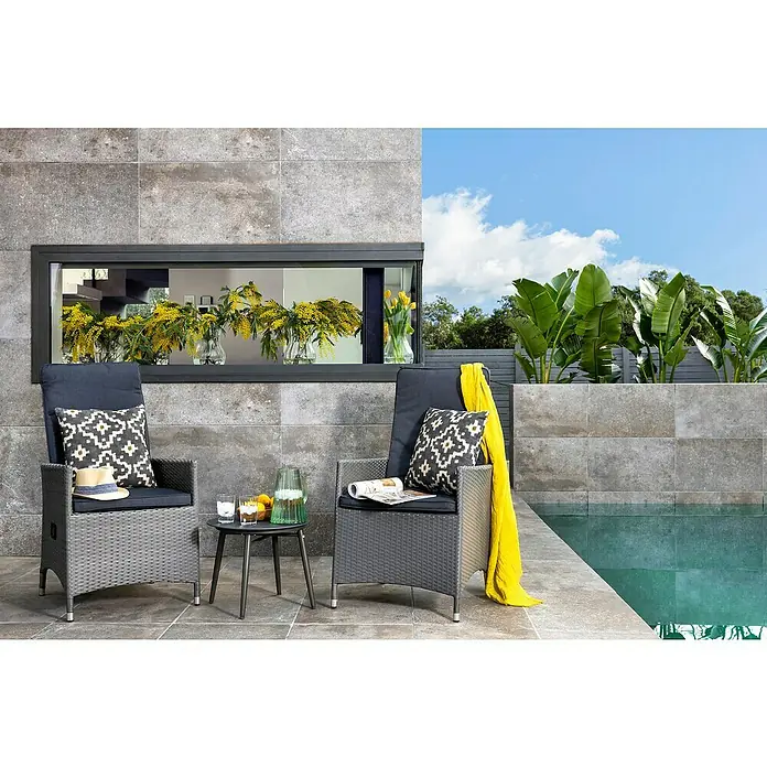 Sunfun Neila Sillón de posiciones - Ancho: 63 cm, Ratán sintético - Foto ambiente