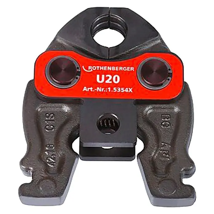 Rothenberger Mordaza de prensado Compact U20 - Diámetro: 20 mm, Apto para: Tubos - Vista descendente