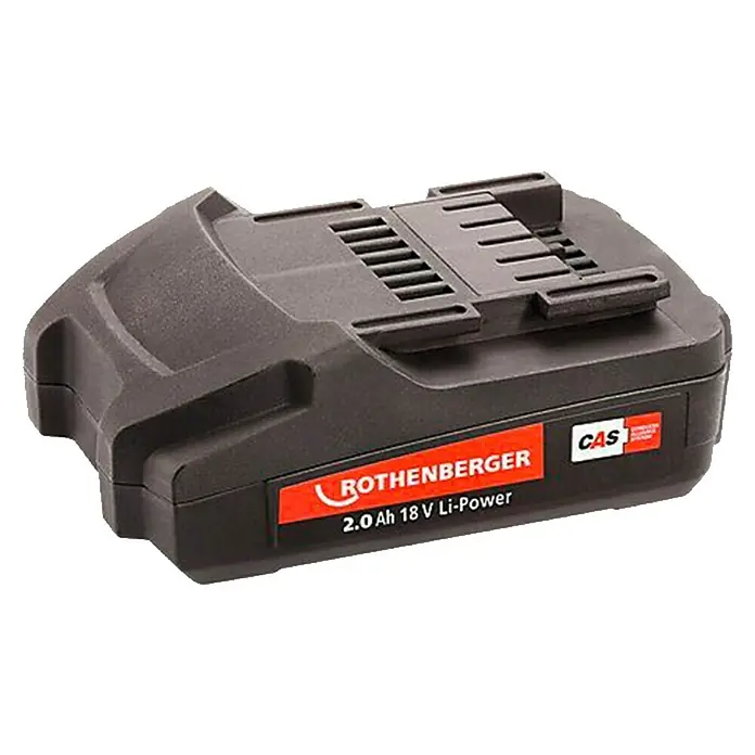 Rothenberger Industrial Batería Romax RO BP - 18 V, 2 Ah, Iones de litio - Vista angular