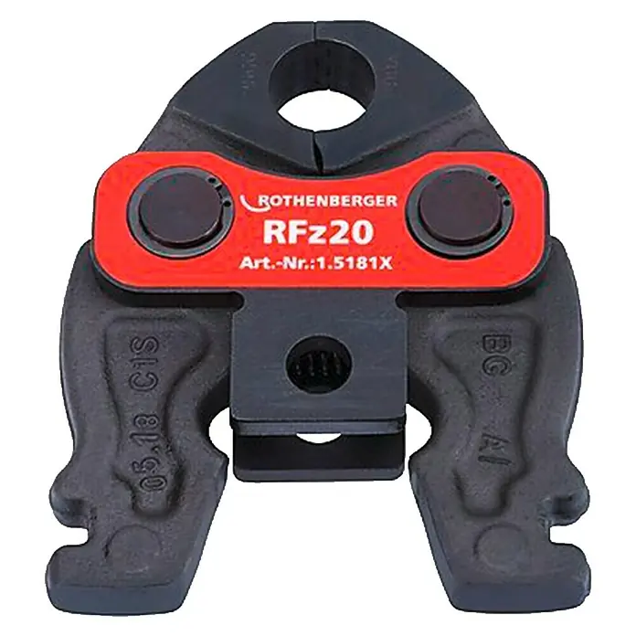 Rothenberger Mordaza de prensado Compact RFz20 - Diámetro: 20 mm, Apto para: Tubos - Vista descendente